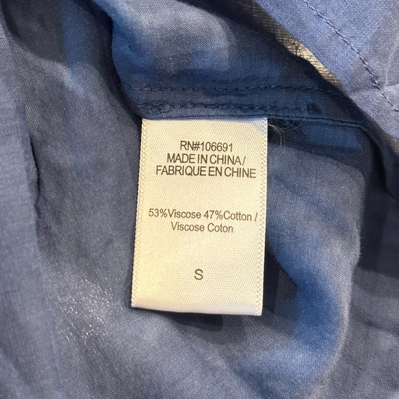 Young Fabulous Broke Blue Tie Dye Tank Size Small - Picture 4 of 6